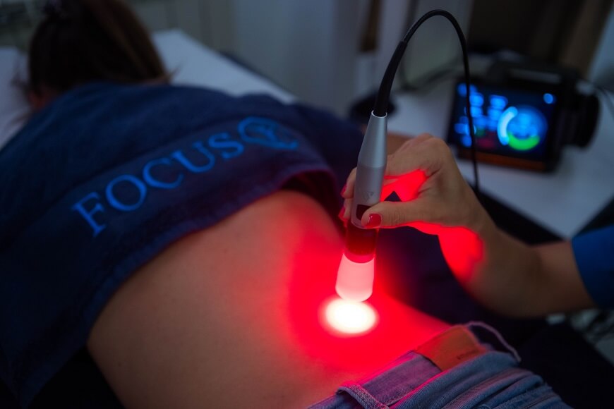 Summus laser of high power, physical therapy Vracar