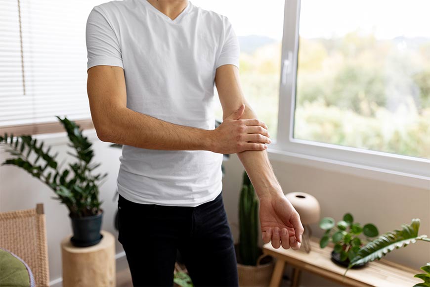 Fizikalna terapija Beograd | Bol od lakta do šake