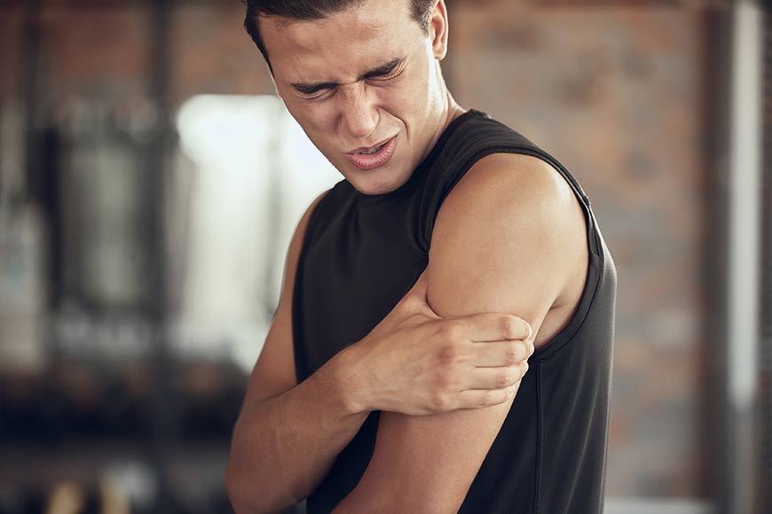 Physical therapy Belgrade | Pain in the biceps of the left arm