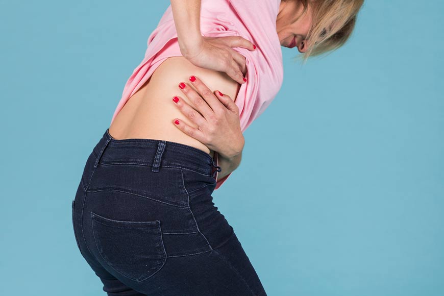 Fizikalna terapija Beograd | Bol u desnom donjem delu leđa