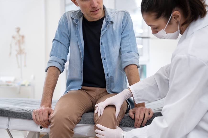 Cosmetic surgery | Knee pain when bending