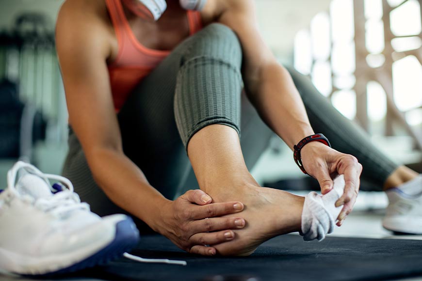 Physical therapy Belgrade | Pain on the side of the heel