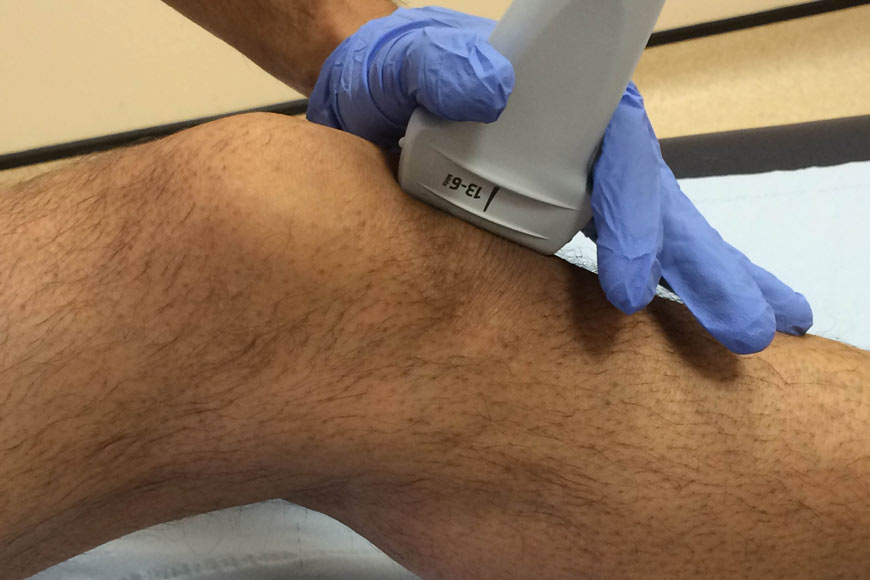 Cosmetic surgery | Ultrasound of the knee